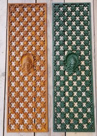 Türgitters und Fenstergitters