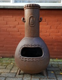 Gusseisen gartenkamin