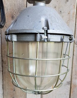 Antieke industri&euml;le bunkerlamp hanglamp 5