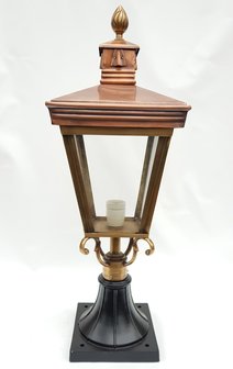 Vierkante-koperen-sokkellamp-lantaarnkap-60-cm