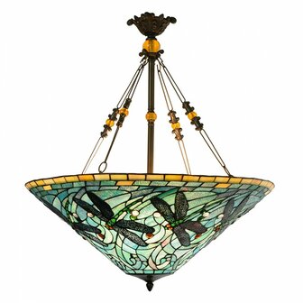 Grote-Tiffany-hanglamp-groen-blauw-metaal-glas-libelle-hanglamp-eettafel-1