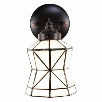 Tiffany-wandlamp-muurlamp-wit-bruin-glas-metaal-muurlamp-2