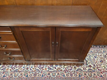 Klassiek-Engels-Mahonie-Chesterfield-Dressoir-Ladekast-Kantoorkast-15