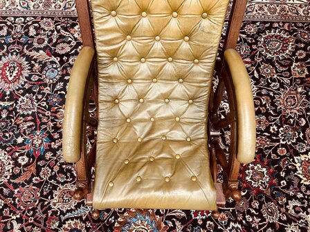 Klassiek-Engels-Maritiem-Antiek-Chesterfield-Fauteuil-7