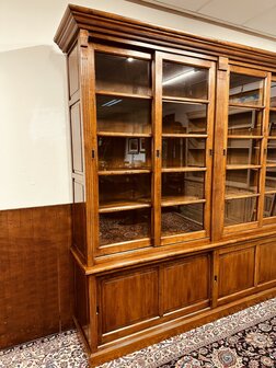 Klassiek-Engels-Engelse-Antiek-Eiken-Eichholtz-Boekenkast-Bibliotheekkast