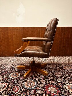 Klassiek-Engels-Antiek-Chesterfield-Bureaustoel-President-Chair