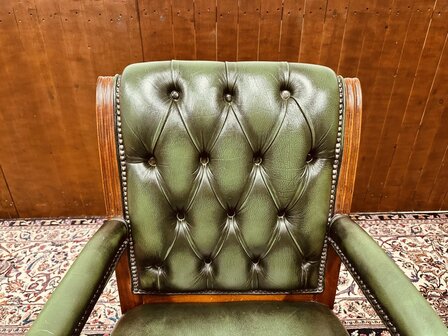 Klassiek-Engels-Antiek-Chesterfield-Bureaustoel-President-Chair