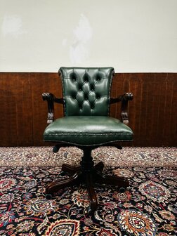 Klassiek-Engels-President-Chair-Bureaustoel