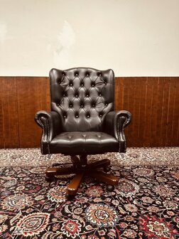 Engelse-Rochester-Chesterfield-Bureaustoel
