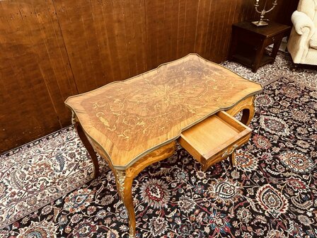 Antieke-Franse-Schrijftafel
