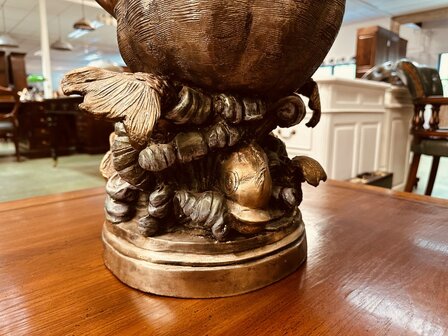 Vrouw-schelp-bronzen-fontein-14