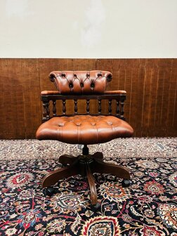 Klassieke-Chesterfield-Bureaustoel