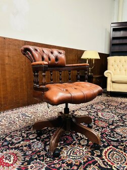 Klassieke-Chesterfield-Bureaustoel
