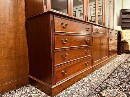 Klassiek-Engelse-Mahonie-Bibliotheekkast