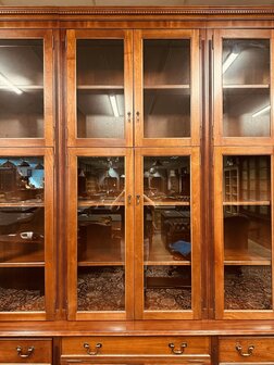 Klassiek-Engelse-Mahonie-Bibliotheekkast