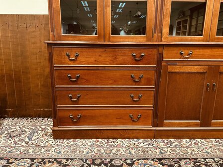 Klassiek-Engelse-Mahonie-Bibliotheekkast