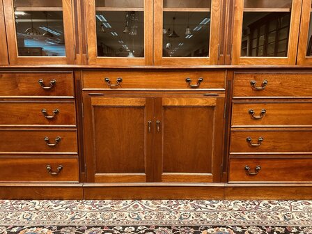 Klassiek-Engelse-Mahonie-Bibliotheekkast