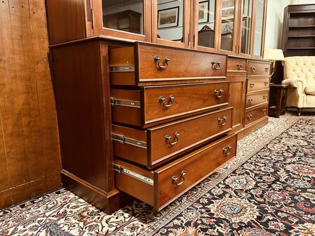 Klassiek-Engelse-Mahonie-Bibliotheekkast