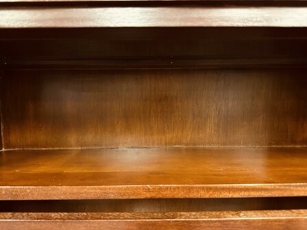 Klassiek-Engelse-Antieke-Globe-Wernicke-Boekenkast-Kast