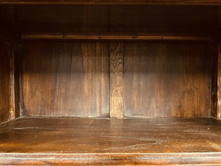 Grote-Klassiek-Engels-Engelse-Antiek-Antieke-Boekenkast-Bibliotheekkast