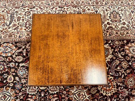 Klassiek-Engels-Antiek-Oud-Mahonie-Roterende-Boekenmolen