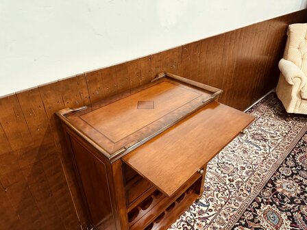 Klassiek-Engels-Antiek-Oud-Wijnrek-Wijnkast-Kast