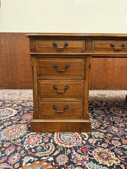 Klassiek-Engels-Antiek-Oud-Eikenhout-Eichholtz-Bureau-Desk-8