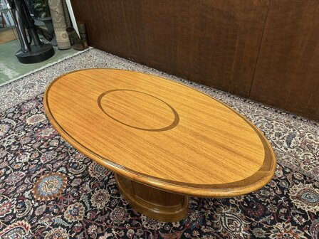 Klassiek-Engels-Antiek-Oud-Chesterfield-Globe-Wernicke-Vergadertafel-Tafel-8