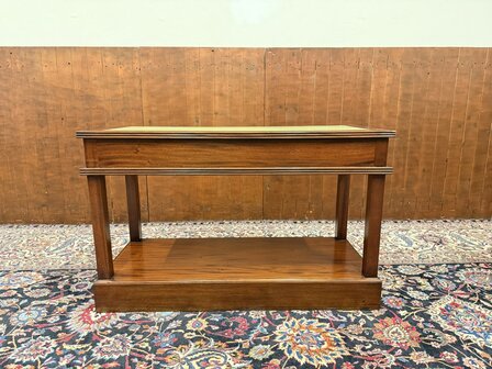 Klassiek-Engels-Oud-Antiek-Chesterfield-Mahoniehouten-Printerkast-Kantoorkast-Sidetable