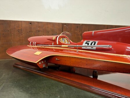 Schaalmodel-Modelboot-Ferarri-Hydroplane-Met-Certificaat-7