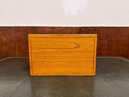 Klassiek-Antiek-Engels-Oud-Chesterfield-Globe-Wernicke-Bureau-Desk-Organizer