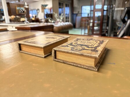 Antiek-klassiek-engels-opberg-boek-opbergdoos-faux-book-L-3
