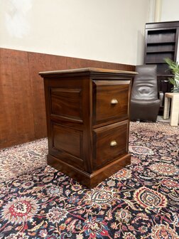 Klassiek-Engels-Antiek-Oud-Chesterfield-Archiefkast-Kantoorkast-Ladekast