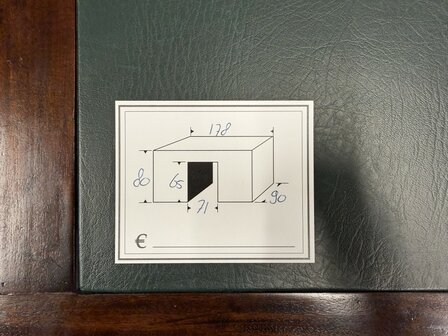 Klassiek-Antiek-Oud-Engels-Chesterfield-Mahonie-Bureau-Desk-Partnerdesk-Met-Groen-Leder