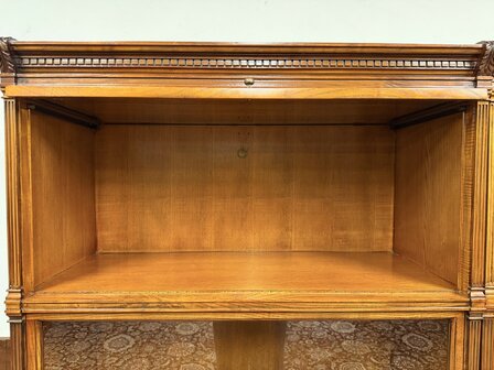 Klassiek-Engels-Antiek-Oud-Originele-Globe-Wernicke-Boekenkast-Bibliotheekkast-Kast