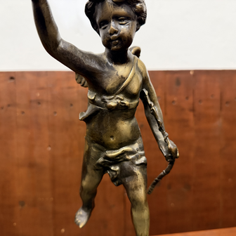 Antiek-Brons-beeld-Putti-Engel-5