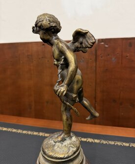 Antiek-Brons-beeld-Putti-Engel-10