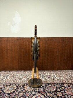 Klassiek-Engels-Antiek-Oud-Chesterfield-Vintage-Albert-Einstein-Boekendrager-Boekenkast-Kast