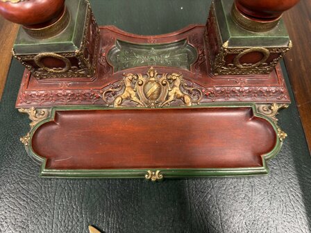 Antieke-Franse-Empire-inktstel-bureau-set-met-briefopener-6