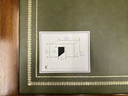 Klassiek-Engels-Antiek-Oud-Chesterfield-Vintage-Bureau-Desk-Partnerdesk-Groen-Leder-Ingelegd