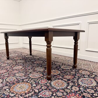 Klassiek-Antiek-Engels-Oud-Chesterfield-Bureau-Schrijftafel-Groen-Leder