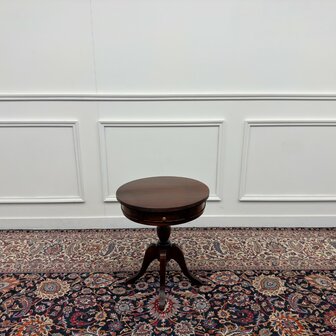 Klassiek-Engels-Antiek-Oud-Vintage-Chesterfield-Sidetable-Side-Table-Bijzettafel