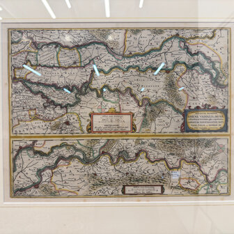 Antieke-landkaart-van-de-Rijn-Waal-en-Maas&ndash;Willem-Janszoon-Blaeu