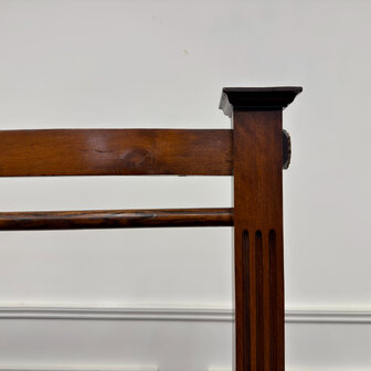 Klassiek-Antiek-Engels-Oud-Victoriaans-Vintage-Chesterfield-Kapstok-Garderobe-Coat-Rack