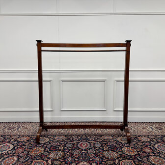 Klassiek-Antiek-Engels-Oud-Victoriaans-Vintage-Chesterfield-Kapstok-Garderobe-Coat-Rack