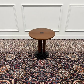 Klassiek-Engels-Antiek-Oud-Vintage-Chesterfield-Art-Deco-Sidetable-Bijzettafel-Tafel