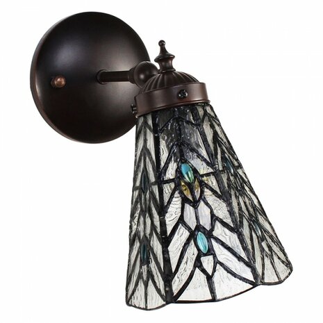 Ronde-Tiffany-Libelle-wandlamp-transparant-glas-metaal-rond-muurlamp-1