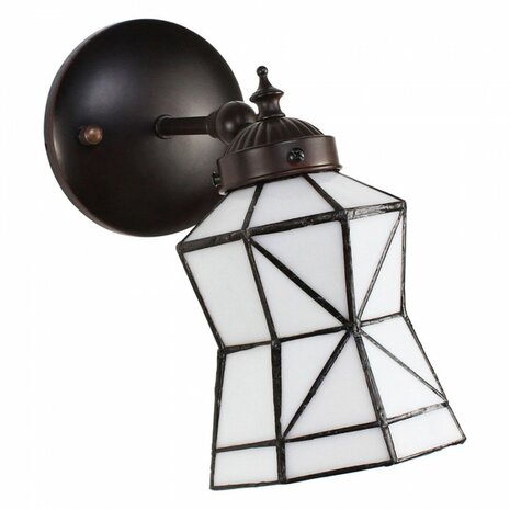 Tiffany-wandlamp-muurlamp-wit-bruin-glas-metaal-muurlamp-1