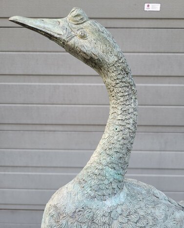 Brons-standbeeld-van-een-gans-ganzen-kunstwerk-4