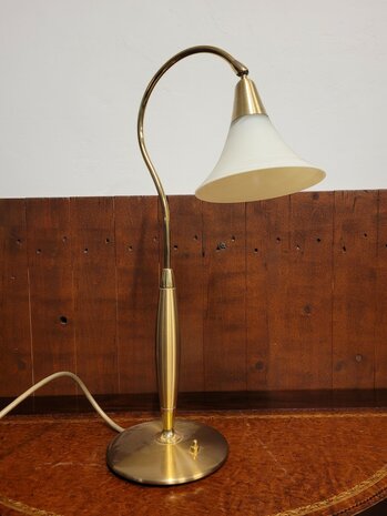 Klassiek-Engels-Industrieel-Antiek-Notarislamp-Bureaulamp-Tafellamp-Lamp-Bankierslamp